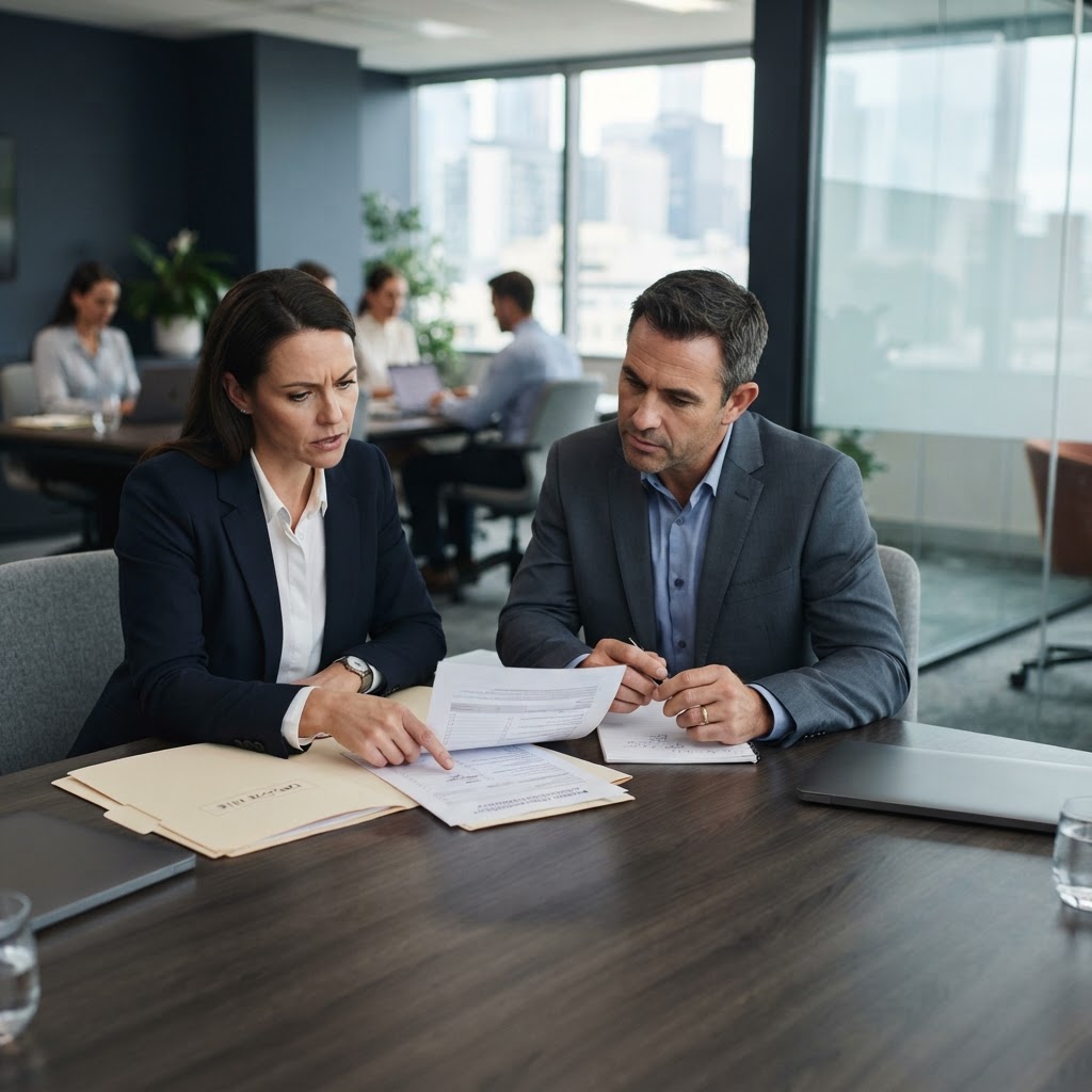 Australian employer reviewing a serious misconduct investigation checklist before dismissal