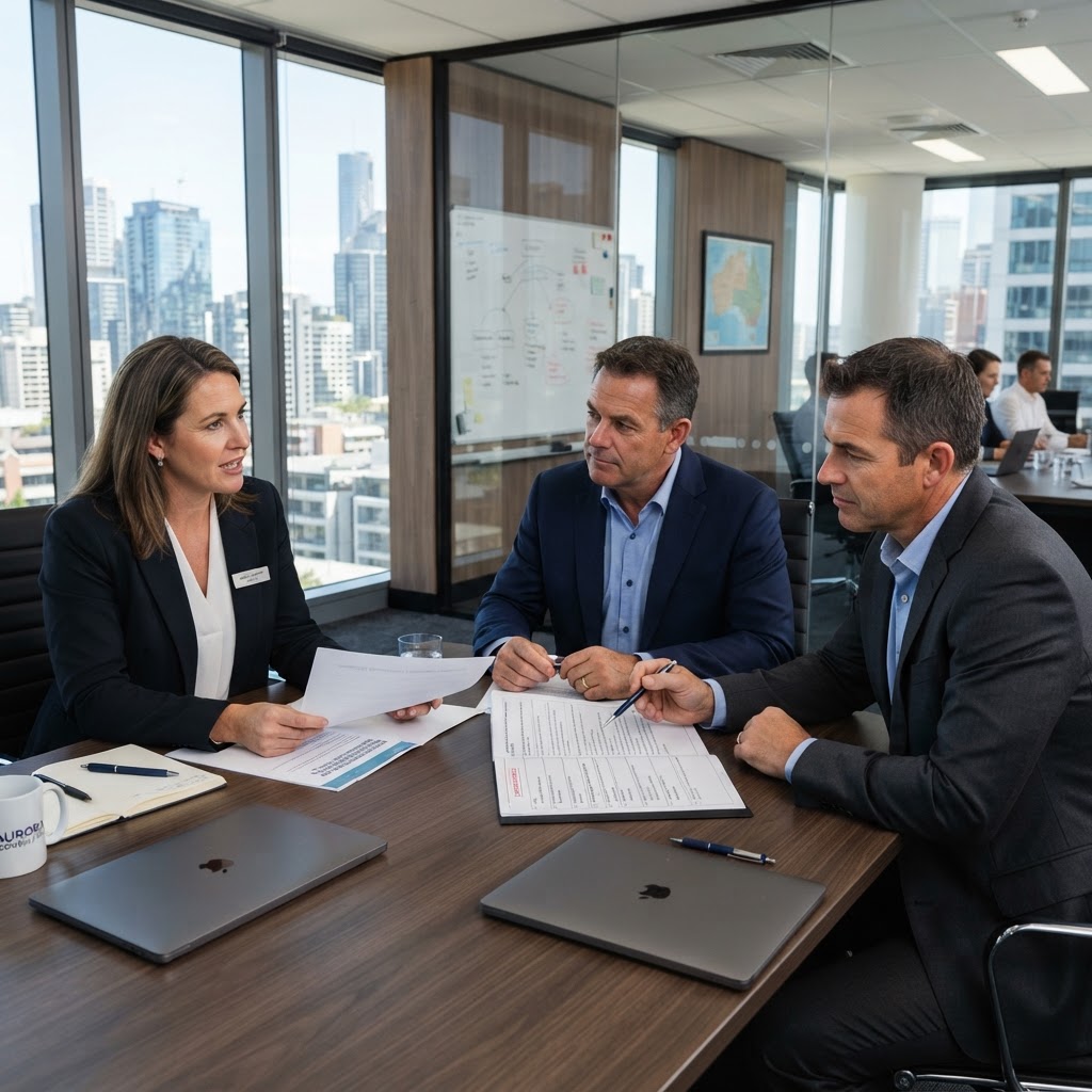 Employer reviewing a genuine redundancy and Fair Work Act requirements checklist