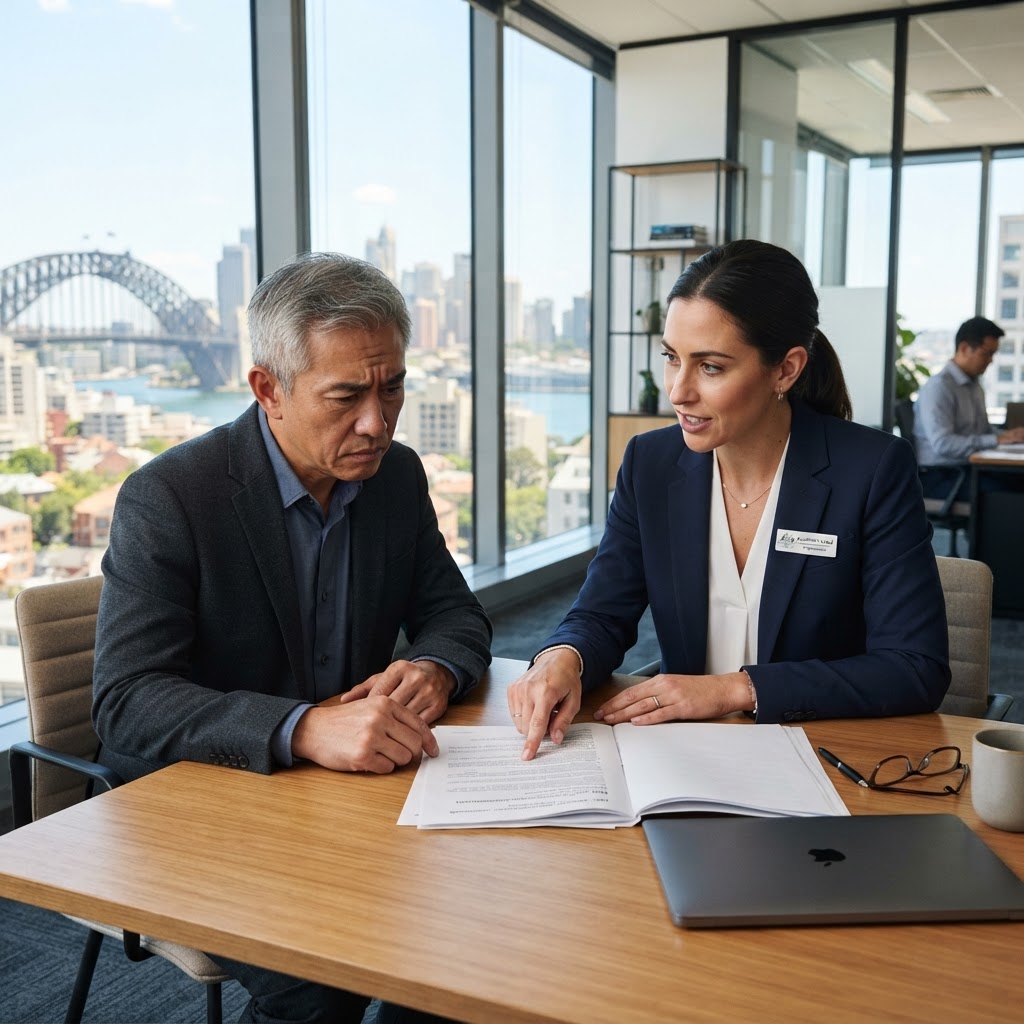 Australian employment lawyer advising an employer on an unfair dismissal claim