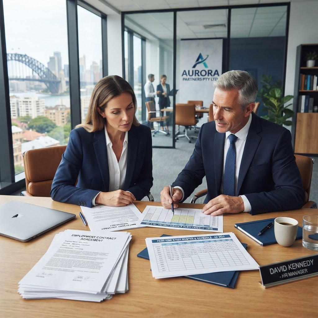 Employers reviewing minimum hours for permanent part-time employment contracts in Australia